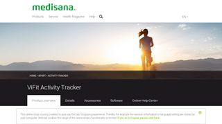 
                            5. Medisana ® - made for Life | ViFit Activity Tracker