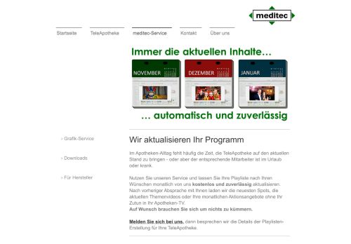 
                            4. meditec-Service - Programm-Aktualisierung