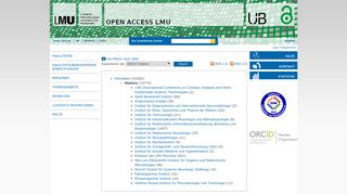 
                            8. Medizin - Open Access LMU - LMU München