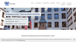 
                            10. Medizinstudium im Ausland Pommersche Universität Stettin