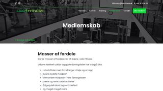 
                            2. Medlemskab - Lido Fitness