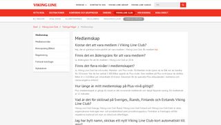 
                            2. Medlemskap - Viking Line Club