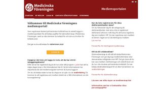 
                            9. Medlemsportalen Medicinska Föreningen i Stockholm - Startsida