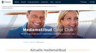 
                            3. Medlemstilbud | Color Club | Color Line