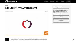 
                            6. Medlife (IN) Affiliate Program - Involve Asia / Blog