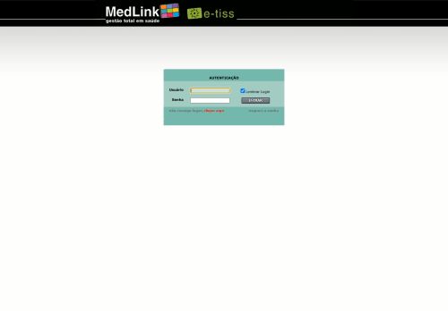 
                            6. MEDLINK - Login de Usuário - Iamspe