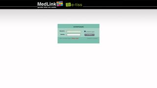 
                            2. MEDLINK - Login de Usuário
