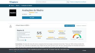 
                            12. Medrio Reviews from Verified Users - Capterra