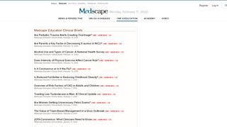 
                            6. Medscape Education CME | Clinical Briefs