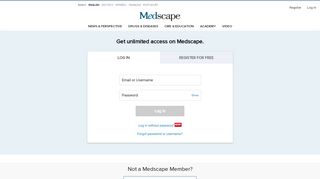 
                            2. Medscape Log In