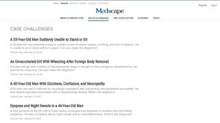 
                            9. Medscape Reference - Case Submissions - eMedicine  ...