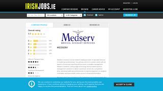 
                            6. Medserv Jobs and Reviews on Irishjobs.ie