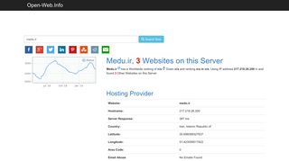 
                            10. Medu.ir is Online Now - Open-Web.Info