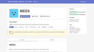 
                            3. MEE6 - Bots on Discord