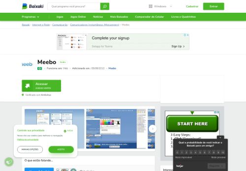 
                            4. Meebo Download - Baixaki