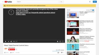 
                            9. Meep! Tablet Parental Controls Demo - YouTube