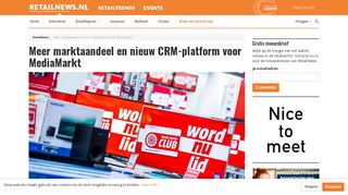 
                            12. Meer marktaandeel en nieuw CRM-platform voor MediaMarkt ...