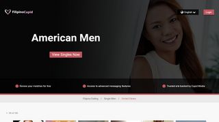 
                            10. Meet American Men at FilipinoCupid.com