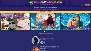 
                            2. Meet and Fuck Games: Premium Sex Games for adults.