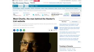 
                            12. Meet Charlie, the man behind the Hacker's List website - The ...