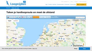 
                            12. Meet de afstand van een hardlooproute - Looptijden.nl