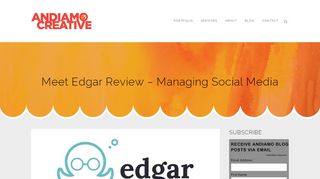 
                            11. Meet Edgar Review - pros and cons - Andiamocreative