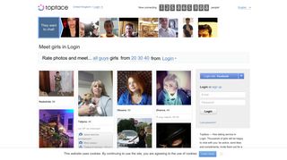 
                            3. Meet girls in Login | Dating site | Topface