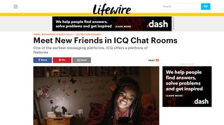 
                            4. Meet New Friends in ICQ Chat Rooms - Lifewire