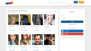 
                            6. Meet People & Chat Online in United States - Eskimi
