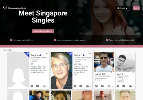
                            3. Meet Singapore Singles - SingaporeLoveLinks.com