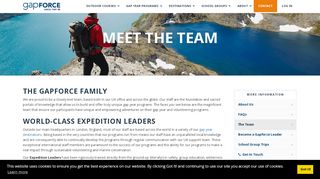 
                            7. Meet the Gap Year Leaderhips Team | Gapforce US