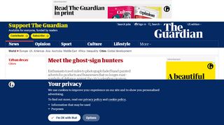
                            10. Meet the ghost-sign hunters | Cities | The Guardian