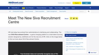 
                            7. Meet the new SIVA recruitment centre | JobStreet.com Singapore