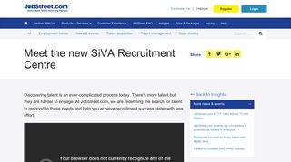 
                            7. Meet the new SiVA recruitment centre | JobStreet.com ...