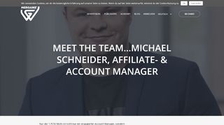 
                            11. MEET THE TEAM…Michael Schneider, Affiliate- & Account Manager ...