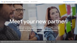 
                            11. Meet Your New Marketing Partner - Google Marketing Platform Partners