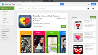 
                            8. Meet24 - Love, Chat, Singles - Apps on Google Play