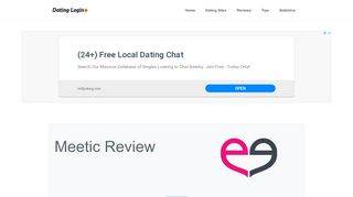
                            3. Meetic Dating Site Review | DatingLogin