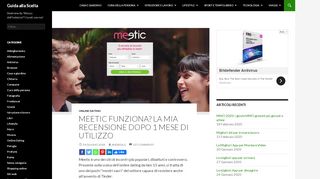 
                            12. Meetic funziona? La mia recensione dopo 1 mese di utilizzo