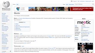 
                            10. Meetic - Wikipedia