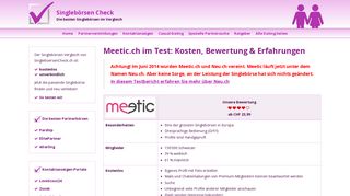 
                            8. Meetic.ch im Test: Kosten, Bewertung & Erfahrungen