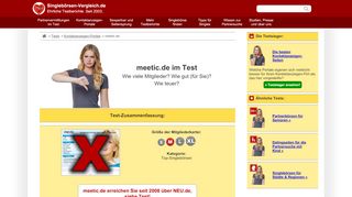 
                            3. meetic.de im großen Singlebörsen-Test 2019 - Singlebörsen-Vergleich