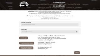 
                            1. Meeting Art - Login ai Servizi Offerte Aste-Mostre/Aste on Line da ...