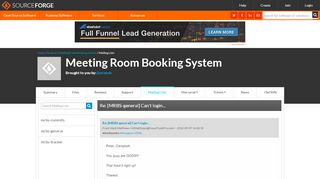 
                            12. Meeting Room Booking System / Re: [MRBS-general] Can't login...