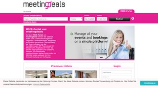 
                            9. meetingdeals MICE-Portal