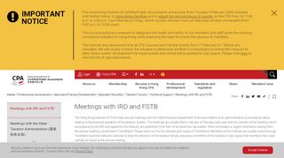 
                            11. Meetings with IRD and FSTB - Hkicpa