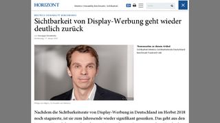 
                            10. Meetrics Viewability Benchmarks: Sichtbarkeit von Display-Werbung ...