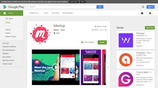 
                            9. Meetup - Apps on Google Play