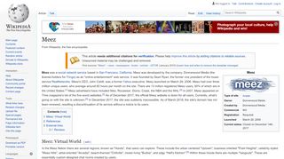 
                            9. Meez - Wikipedia