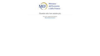 
                            3. MEF - sito dismesso